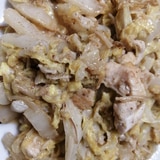 鶏肉と白菜とえのきの和風ごまマヨ炒め